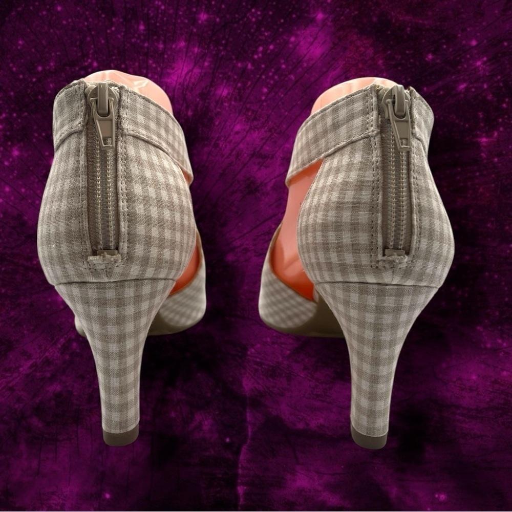 Lifestride Women's Giovanna 2 Heels Checked Size 8.5 - Picture 3 of 12